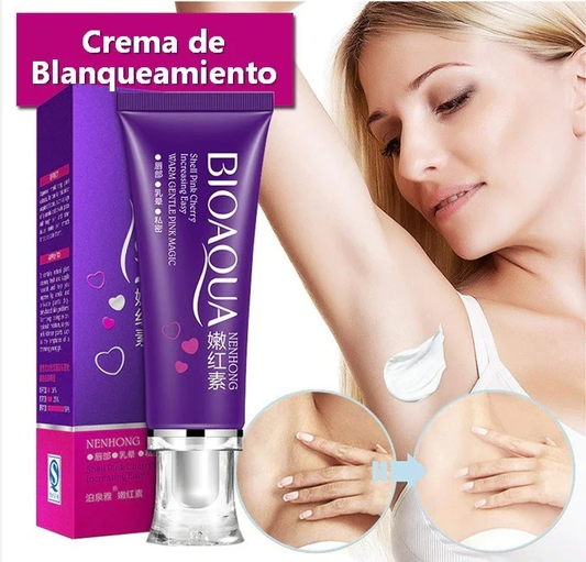 La Crema Bioaqua Pink Aclarante Íntimo ¡Rejuvenece tu Confianza!